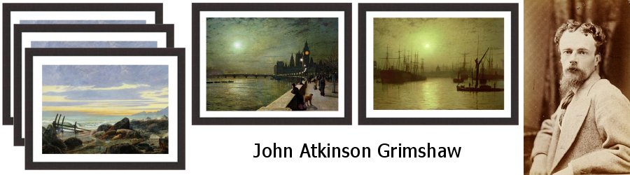 John Atkinson Grimshaw Framed Prints